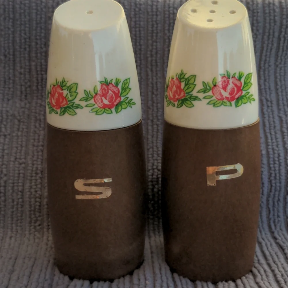 Vintage Salt and Pepper Shakers- Stamped Japan